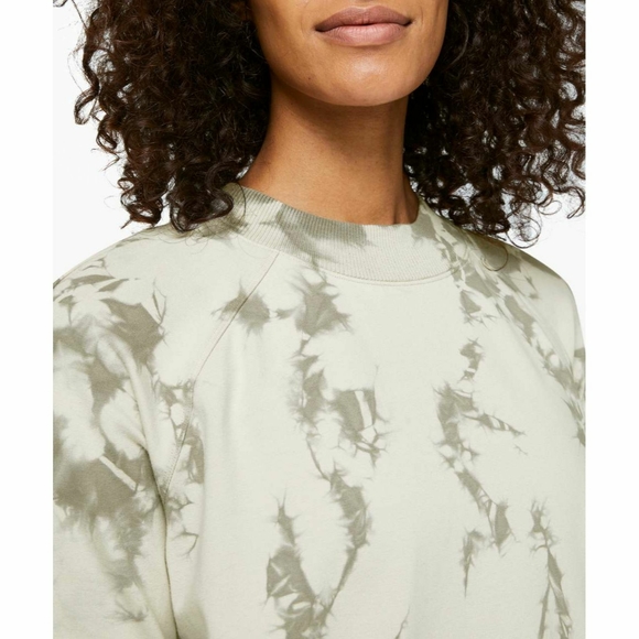 Lululemon Shibori dyed Ready To Roll Crew - Picture 2 of 8